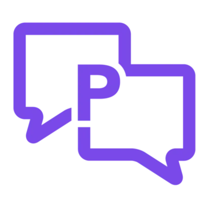 Purple logo